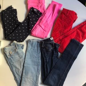 Bundle of Abercrombie kids skinny pants